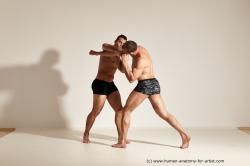 Fighting reference poses of Norbert & Radan